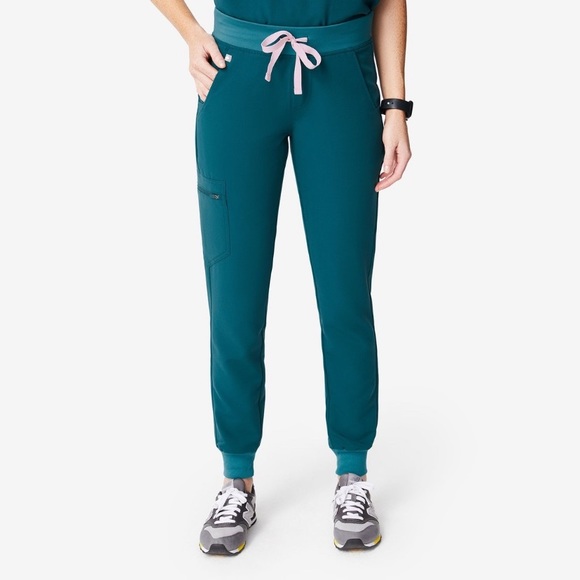 Figs Pants - Figs Caribbean Blue Zamora Jogger